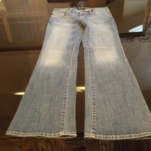 Banana Republic Blue Denim Jeans Size 4R Boot Cut NWOT
